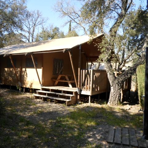 Uniek 6 personen - Bergerie Lodge - 2 slaapkamers en 1 kajuitbed