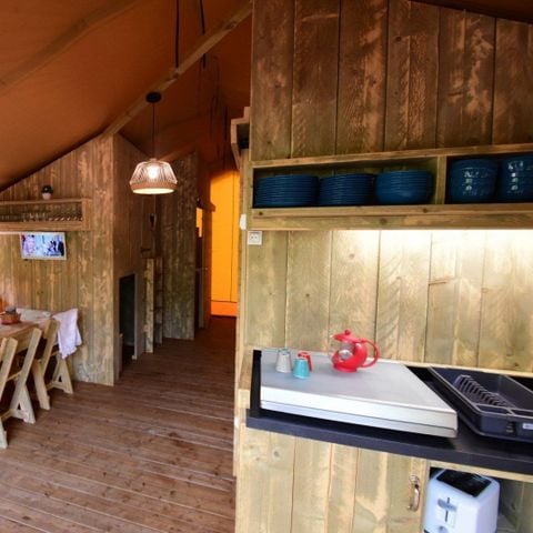 HÉBERGEMENT INSOLITE 6 personnes - Bergerie Lodge - 2 chambres et 1 lit cabane