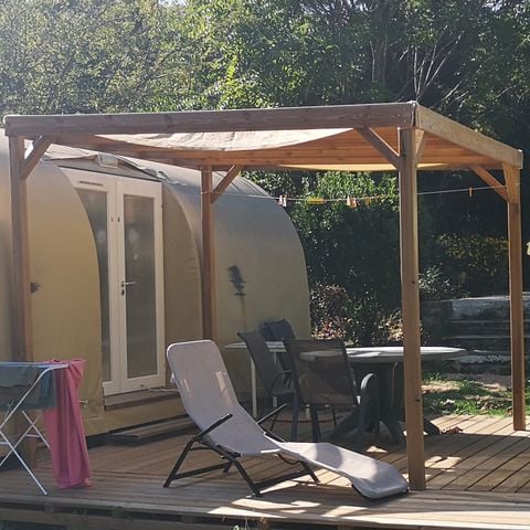 Bungalowtent 4 personen - COCO SWEET QUATRO zonder sanitair 16 m²