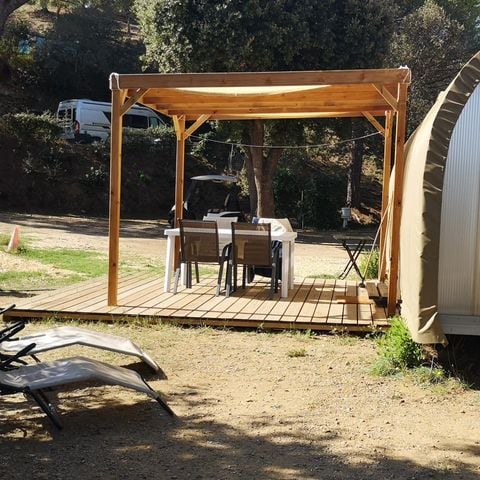 BUNGALOW TOILÉ 4 personnes - COCO SWEET QUATRO sans sanitaire 16 m²