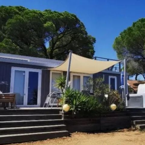 MOBILHOME 4 personnes -  Cap Deseo confort  34 m² Vue Mer et Jacuzzi 3/4 pers