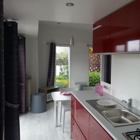 MOBILHOME 4 personnes -  Cap Deseo confort  34 m² Vue Mer et Jacuzzi 3/4 pers
