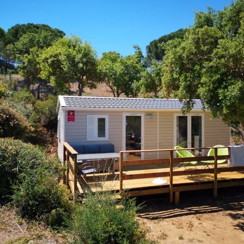 MOBILHOME 4 personnes - EVO 29m² Confort , Vue Mer / Jacuzzi  3/4 pers