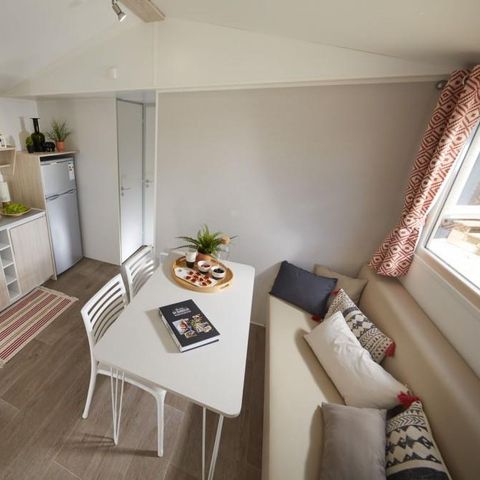 Mobilheim 6 Personen - VIP Confort EVO 29m² Meerblick / Jacuzzi 5/6 Pers.