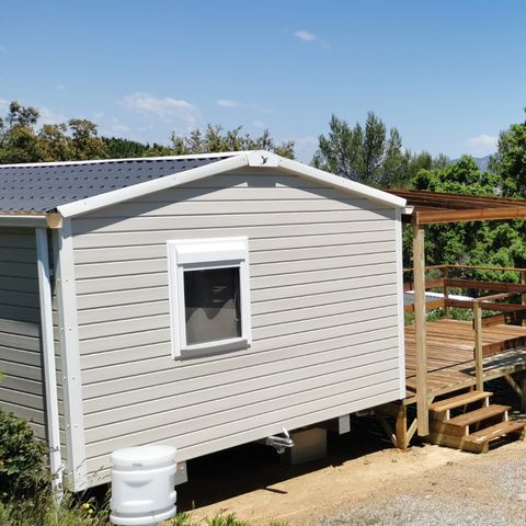 CASA MOBILE 6 persone - Mobilhome VIP Confort EVO 29m² Vista Mare / Jacuzzi 5/6 pers.