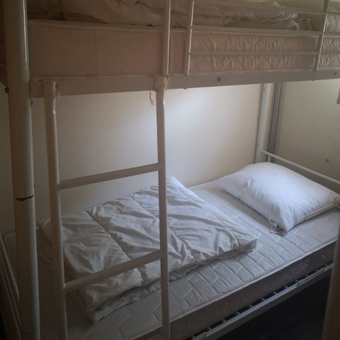 Bungalowzelt 4 Personen - LODGE ZELT MIT MEERESBLICK , 2 Zimmer , ausgestattete Küche , Holzterrasse , Essbereich