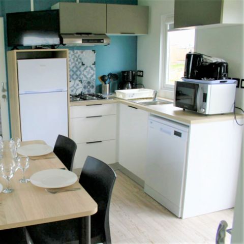 Stacaravan 4 personen - Iroise Grand Confort