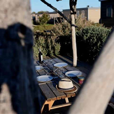 Stacaravan 6 personen - KEY-WEST Grand Confort 6P 3Ch