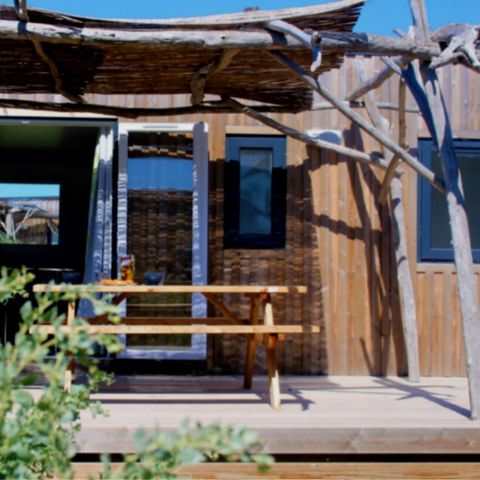 BUNGALOW 6 personnes - EVOLUTION PREMIUM Vue Salin 6P. 3Ch. 1SB