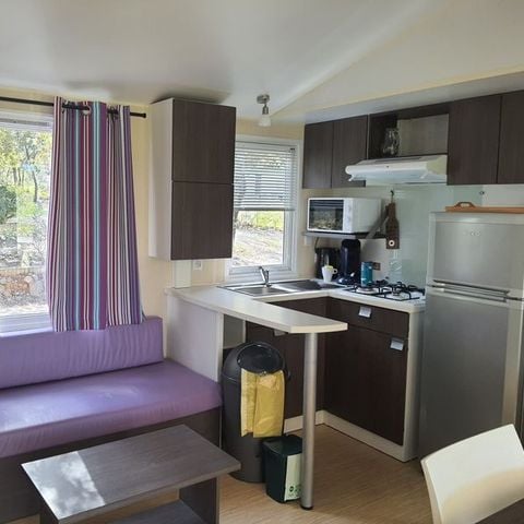 Stacaravan 4 personen - Familie (3 kamers waarvan 1 voor baby)