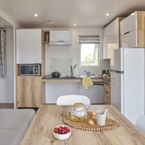 MOBILE HOME 4 people - 2-bedroom "EVASION" mobile home with spacious living area and large garden (also accessible for PRM)