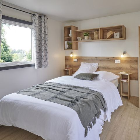 CASA MOBILE 4 persone - Casa mobile "EVASION" con 2 camere da letto, ampia zona giorno e grande giardino (accessibile anche per PRM)