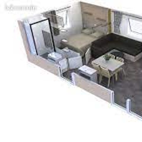 Stacaravan 4 personen - Stacaravan Evo 29 ( bouwjaar 2022)