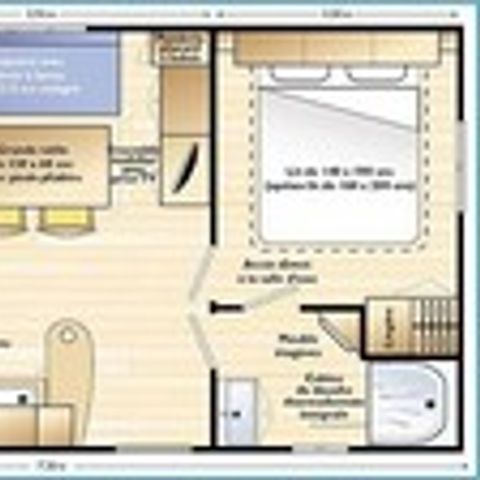 Mobile home 6 persons - Mobile home 29 m2