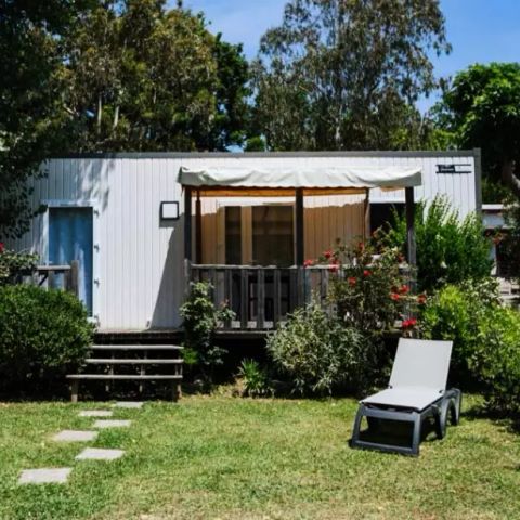 Stacaravan 4 personen - Cottage Ilbarritz 3 Kamers 4 Personen Airconditioning + TV