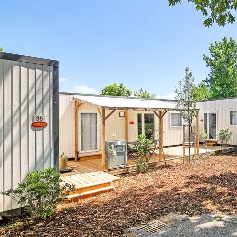 Stacaravan 12 personen - Cottage Ainhoa 7 Kamers 12 Personen Airconditioning + TV