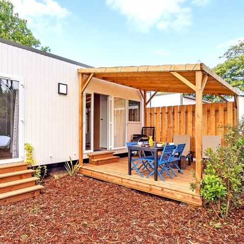 MOBILE HOME 4 people - Cottage Ilbarritz Premium 3 Rooms 4 People Air-conditioned + TV + Jacuzzi