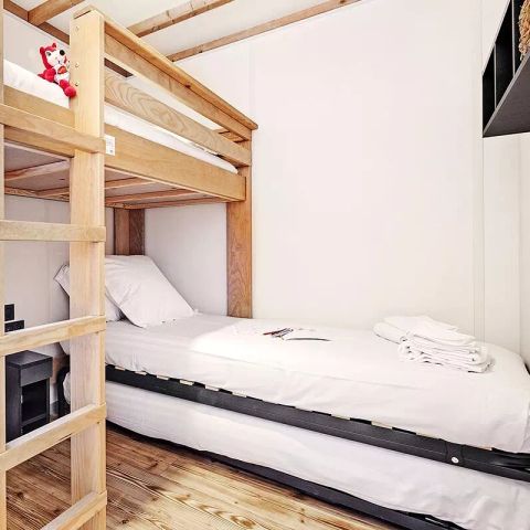 Chalet 5 Personen - Baskisch Belharra Premium 3 Zimmer 5 Personen Klimaanlage + TV + Jacuzzi