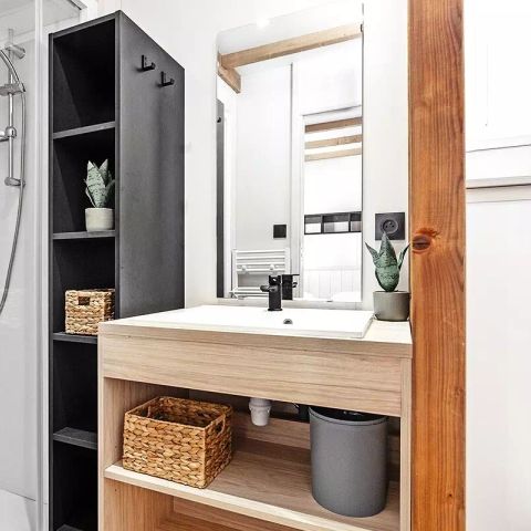 Chalet 5 Personen - Baskisch Belharra Premium 3 Zimmer 5 Personen Klimaanlage + TV + Jacuzzi