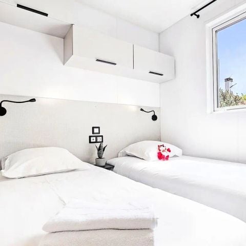 Mobilheim 6 Personen - Ferienhaus Ilbarritz, 4 Zimmer, 6 Personen, klimatisiert, TV, 2 Badezimmer