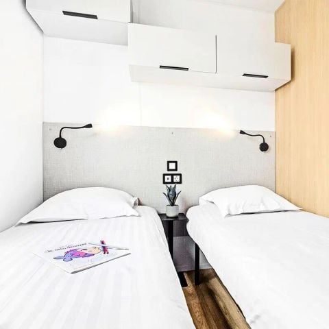 Mobilheim 6 Personen - Ferienhaus Ilbarritz, 4 Zimmer, 6 Personen, klimatisiert, TV, 2 Badezimmer