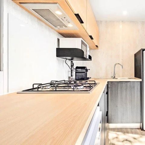 Mobilheim 6 Personen - Ferienhaus Ilbarritz, 4 Zimmer, 6 Personen, klimatisiert, TV, 2 Badezimmer