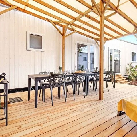 Mobilheim 10 Personen - Ferienhaus in Ibardin, 6 Zimmer, für 10 Personen, klimatisiert + TV