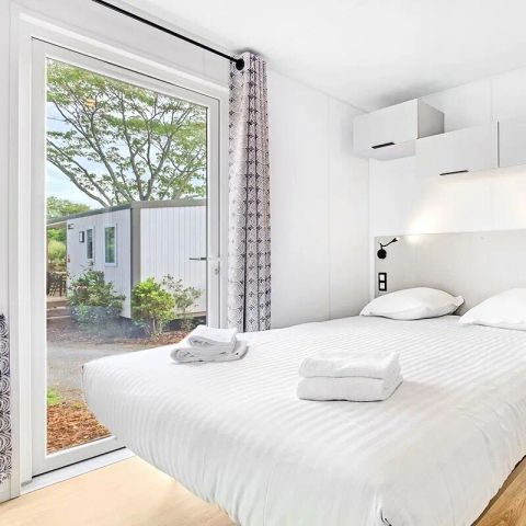 Mobilheim 8 Personen - Ferienhaus in Ibardin, 5 Zimmer, für 8 Personen, klimatisiert + TV