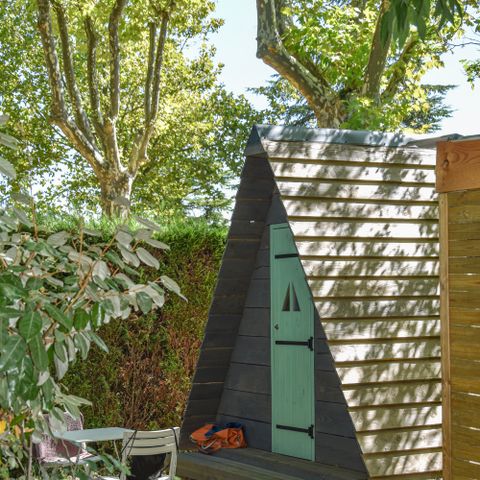 UNUSUAL ACCOMMODATION 2 people - Wooden tent (without sanitary facilities)