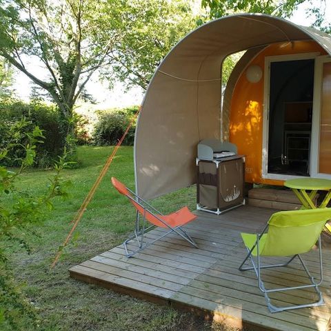 Canvas bungalow 2 persons - Coco-sweet - 1 bedroom - 11m² - French riviera