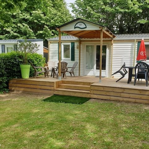 Mobilheim 4 personen - Mobilheim Confort IRM - 2 Schlafzimmer - 25m²