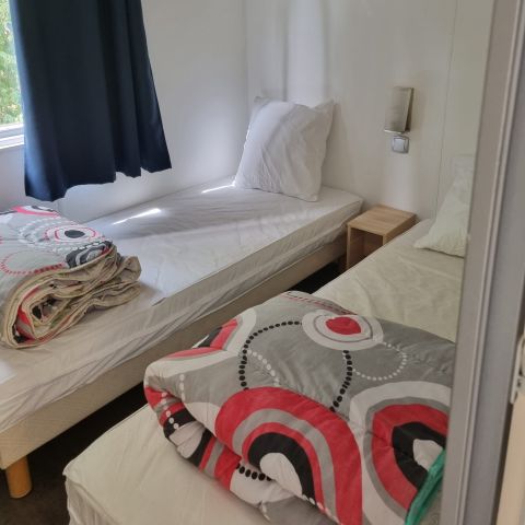 Mobilhome 4 personas - Mobil home Cottage Bois Confort - 2 habitaciones - climatizada - 25m²