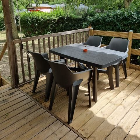 Casa mobile 4 persone - Casa mobile Cottage Bois Confort - 2 camere da letto - aria condizionata - 25m²