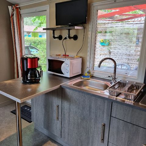 Mobilhome 6 personnes - Mobil-home Confort - 3 chambres - 32m²