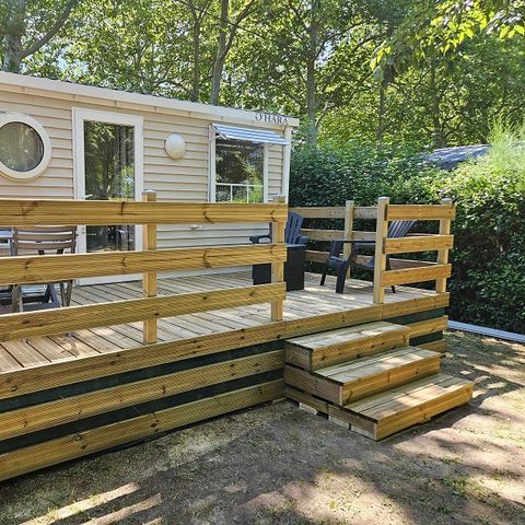 Stacaravan 3 personen - O'HARA 504 1 slaapkamer 2/3 personen met airconditioning