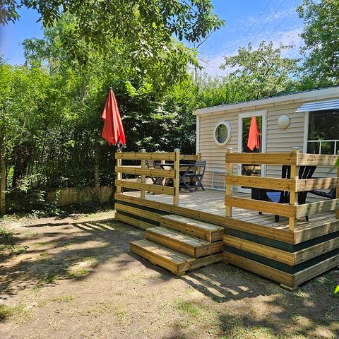 Stacaravan 3 personen - Stacaravan O'HARA 504 1 slaapkamer 2/3 personen met airconditioning