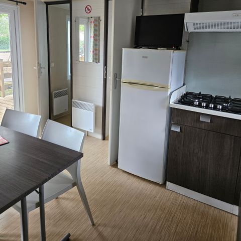 Stacaravan 5 personen - Stacaravan 2 kamers Comfort + airconditioning 28 m² - Frans-Polynesië