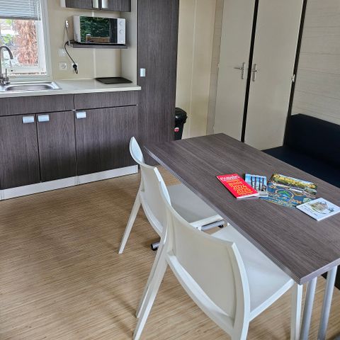 Stacaravan 5 personen - Stacaravan 2 kamers Comfort + airconditioning 28 m² - Frans-Polynesië