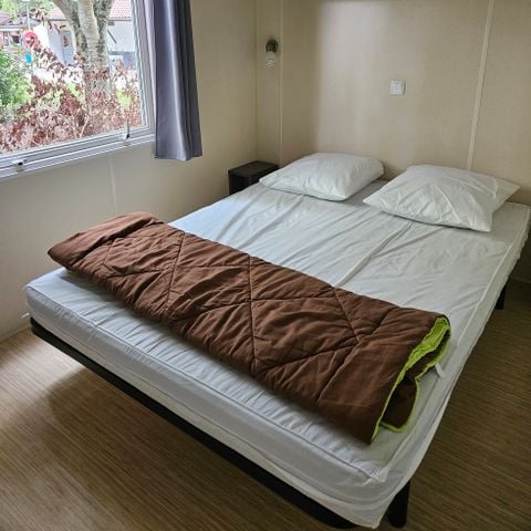 BUNGALOW 5 personnes - Mobil-Home 2 chambres Confort + Clim 28 m²