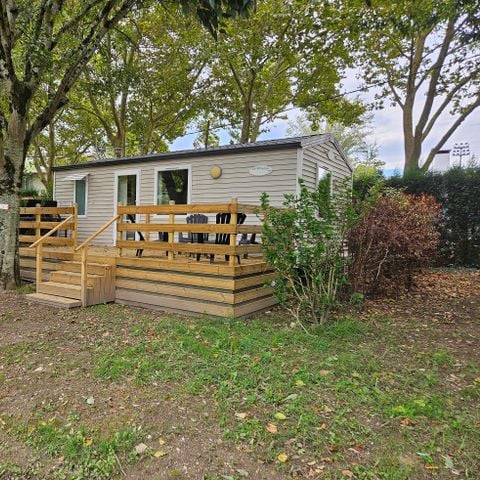 Mobilheim 5 personen - Mobilheim 2 Zimmer Komfort + Klima 28 m²