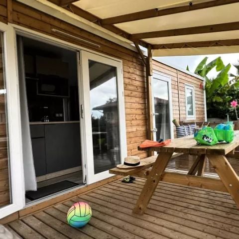 MOBILHOME 5 personnes - Mobil-Home Confort 3 Pièces 5 Personnes + TV