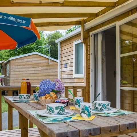 MOBILHOME 7 personas - Confort Casa móvil de 3 dormitorios