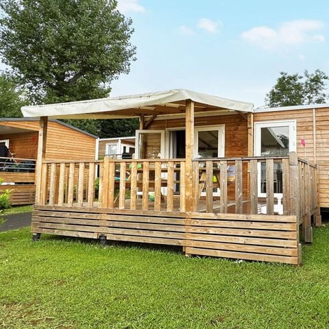 MOBILHOME 5 personnes - Mobil home Confort 4/5 personnes climatisé (env. 26 m²)
