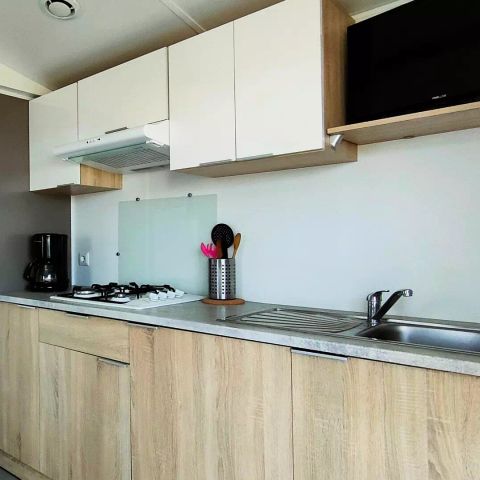 Stacaravan 4 personen - California Standaard 3 Kamers 4 Personen Airconditioning + TV