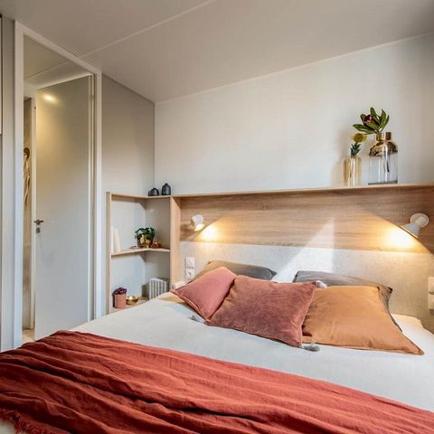 Mobilheim 6 Personen - Premium - Le Caroux - 40 m2 - 3 Zi - 2 Bäder - Spa - Sonntag
