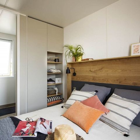 Mobilheim 6 Personen - Premium - L'Espinouse - 40 m2 - 3 Schlafräume - 2 Bäder - -