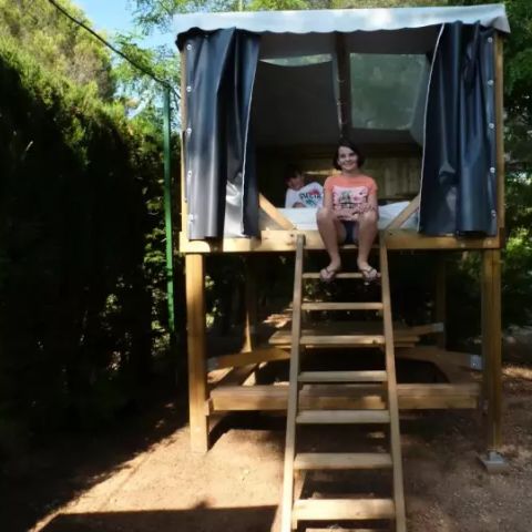 UNIEKE ACCOMMODATIE 2 personen - Ecolodge Campétoile 1 Kamer 2 Personen Zonder Sanitair