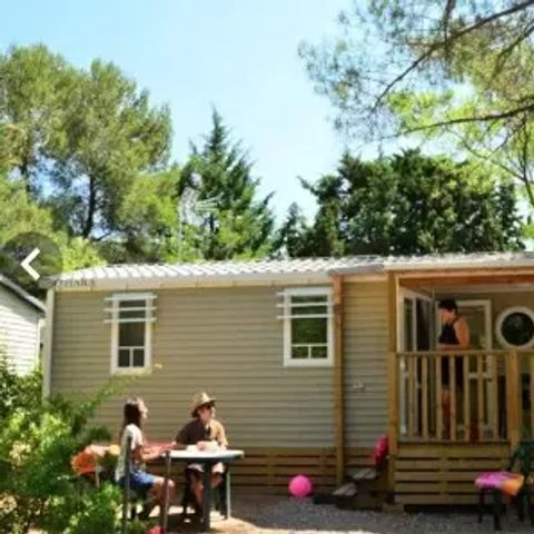 Mobile home 4 persons - Mobile-home Grand Confort 3 Rooms 4 People Air-conditioned + TV