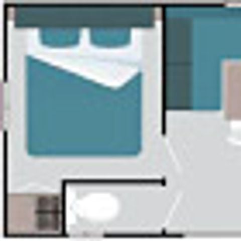 BUNGALOW 4 personnes - Mobilhome 4 personnes