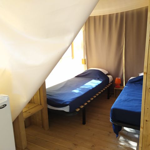 Safarizelt 4 personen - Ecolodge (ohne Sanitäranlagen)